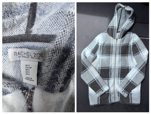 Rachel Zoe Rachel Zoe flannel zip jacket size: Small Women's - S