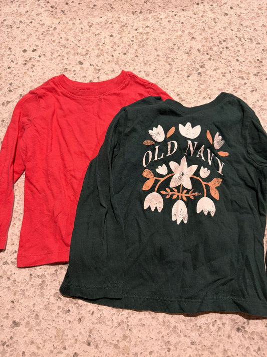 Old Navy 2 long sleeves 2T