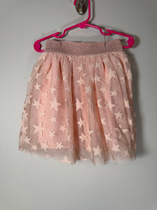 Btween Pink Star Lace Tutu Skirt 5T/5
