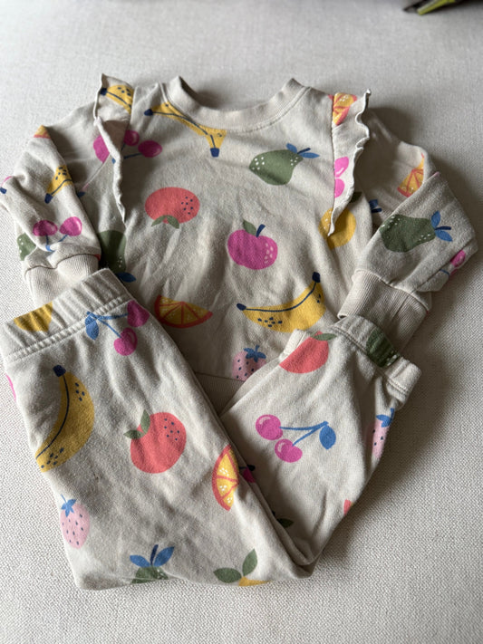 Wonder Nation GUC fruit matching set 2T