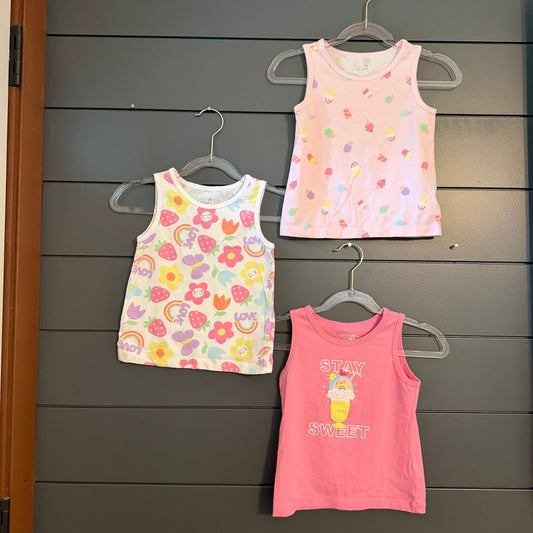 Garanimals 3 tank tops 2T