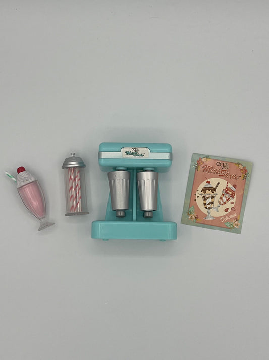 Our Generation 18" Doll Milk Shake Set Dolls and Accessories