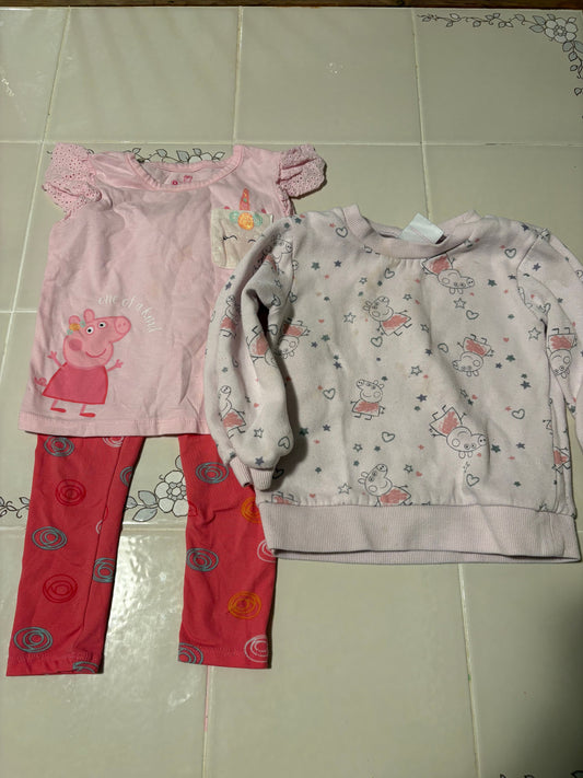 Target Peppa Pig Peppa Pig Outfit 2T