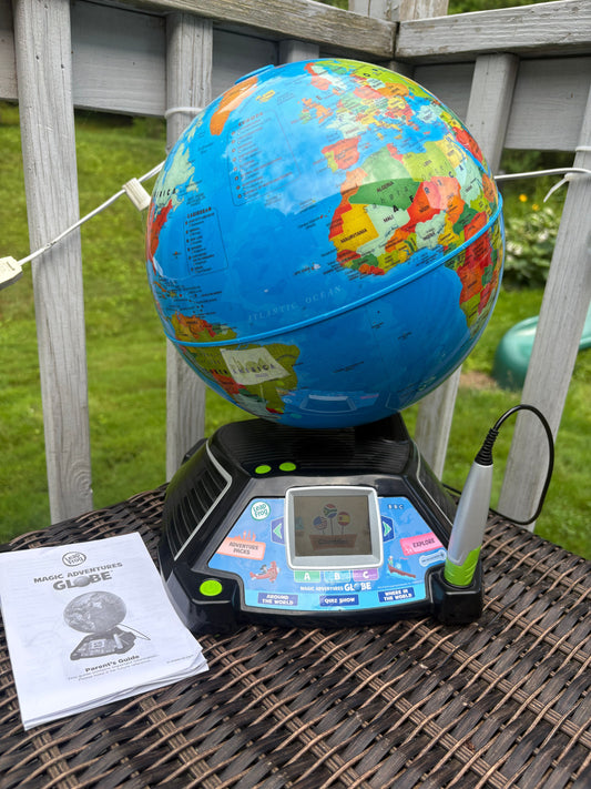 Leap Frog Magic Adventures Globe Geography learning toy, homeschooling, educational Educational