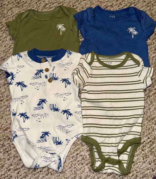 Rachel Zoe 4 pack onesie set, 6-9 months Rachel Zoe 4 pack onesie set, 6-9 months 6 Months