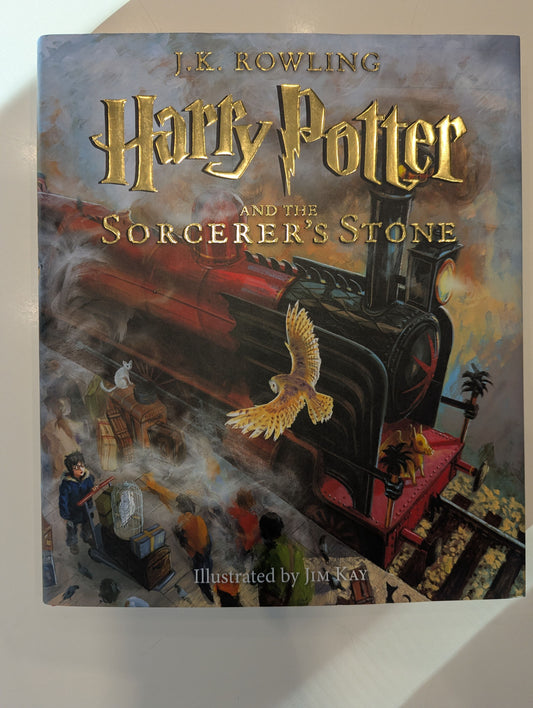 Harry Potter and the Sorcerer's Stone Illustrated edition of Harry Potter and the Sorcerer's Stone Youth Chapter Book