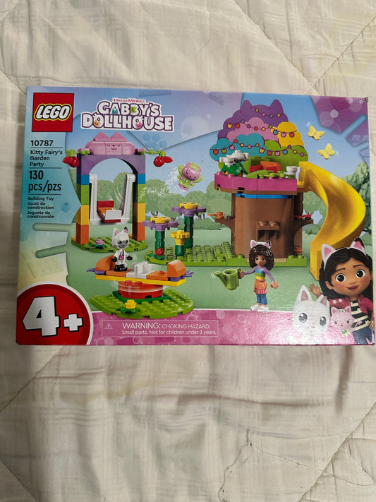 Lego Lego 10787 Gabby's Dollhouse Kitty's Fairy Garden Party All Piece Building
