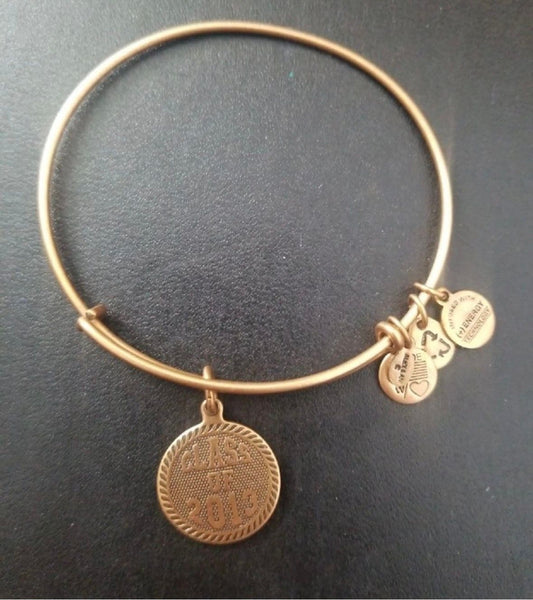 Alex and Ani bangle bracelet Gold class of 2013 Jewelry