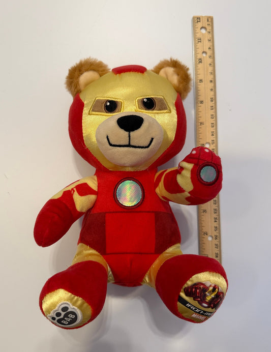 Build A Bear Marvel Iron Man Teddy Bear Plush Toys