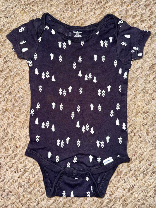Gerber black onesie 6-9 months Gerber black onesie 6-9 months 6 Months