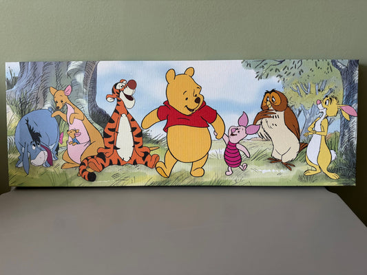 Winnie the Pooh Canvas Winnie the Pooh wall canvas. Wall Hanging