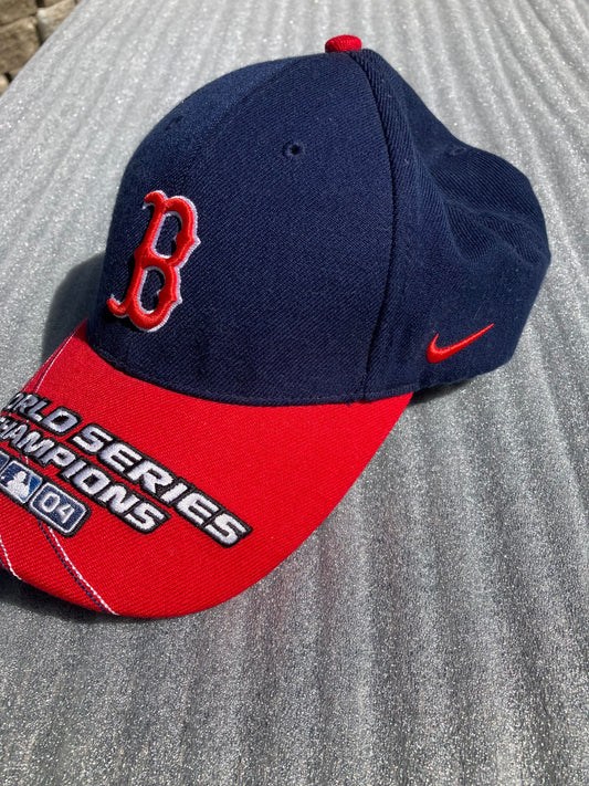 Nike - Boston Red Sox baseball hat 2004 World Series Champions Adjustable Velcro Hat