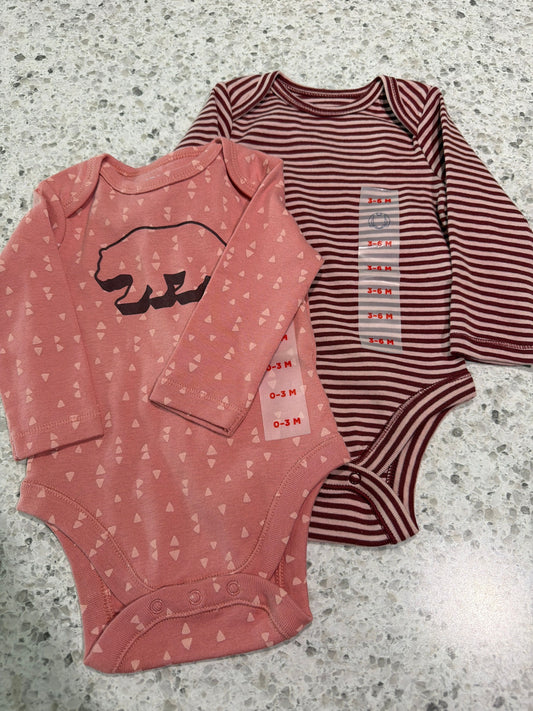 Old Navy One 0-3m and one 3-6m Never Worn 3 Months