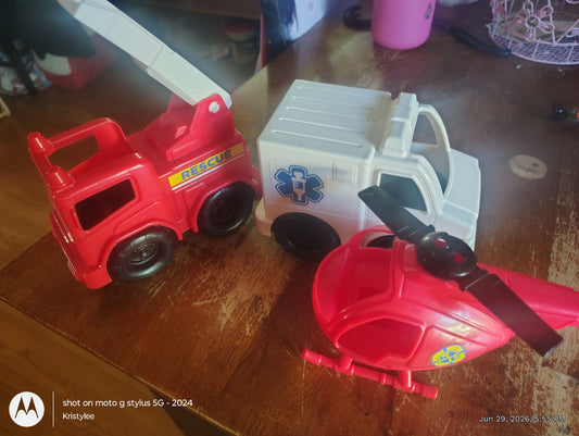 Kid connect 3 plastic toy vechile Toy Vehicles