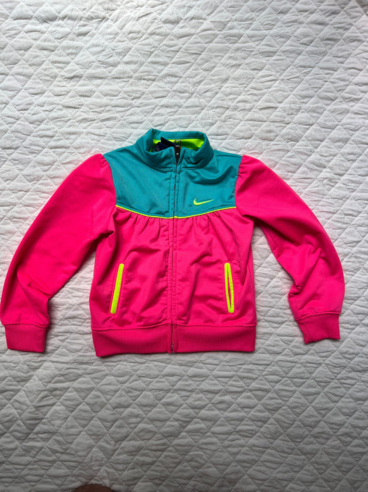 Nike Bright Pink and Blue sports jacket 3T