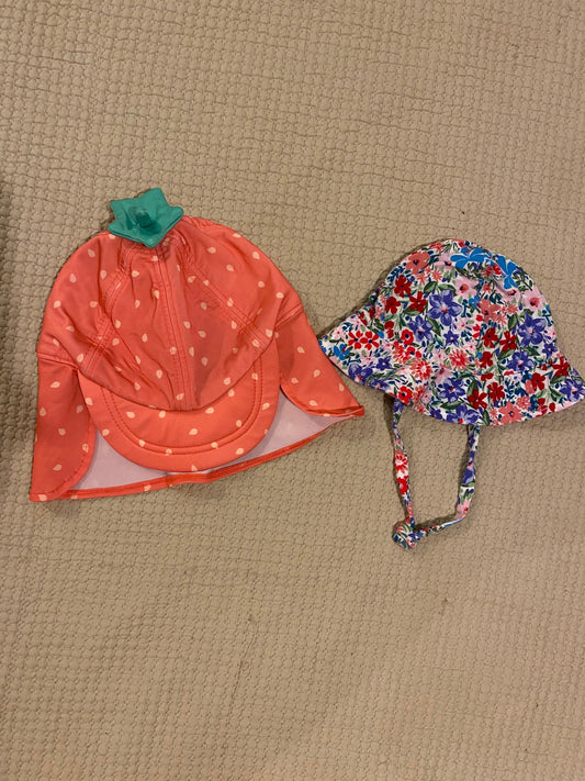 Angel Dear, Wonder Nation Two sun hats 3 Months