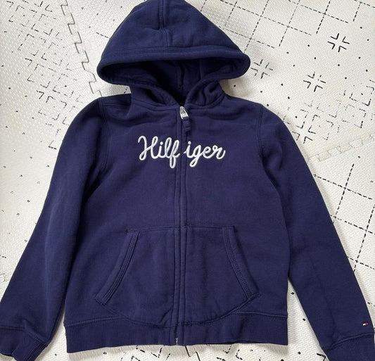 Tommy Hilfiger Navy blue zip up sweatshirt 6