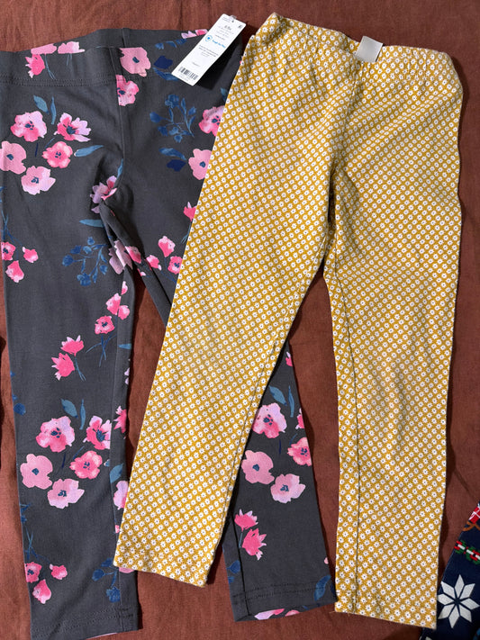 Carters Two pairs of print leggings 6