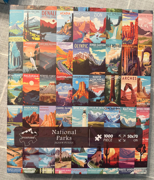 Pickforu 1000 Piece National Parks Puzzle 1000 Piece national parks puzzle Puzzle
