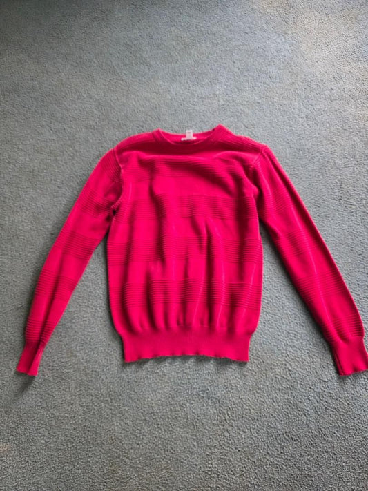 Cat & Jack Red sweater youth large 12/14 12