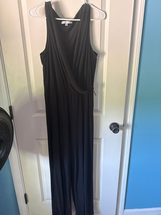 Annalee + Hope Long black pants romper. 95 polyester Women's - XL