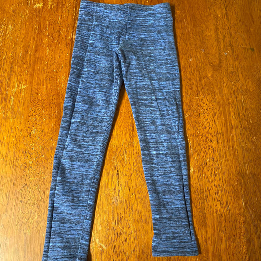 Old Navy Blue heathered leggings pants 5 5T/5