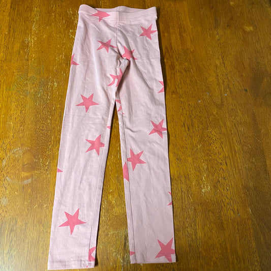 Old Navy Pink star leggings 8