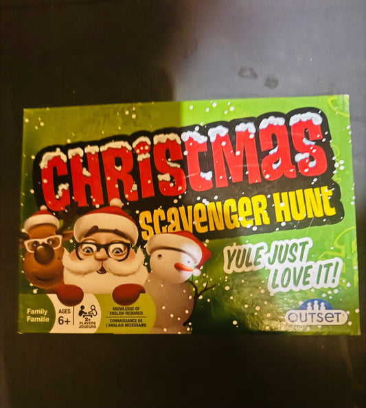 Outset Christmas scavenger hunt Christmas scavenger hunt Games