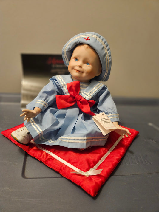 Ashton-Drake Porcelain Doll- Amanda sailor girl 1989 Yolanda Bello collection Dolls and Accessories