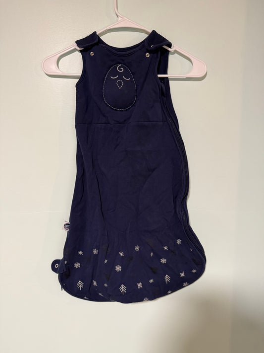 Nested Bean 6-15 months 16-26lbs blue sleep bag with zipper 6 Months