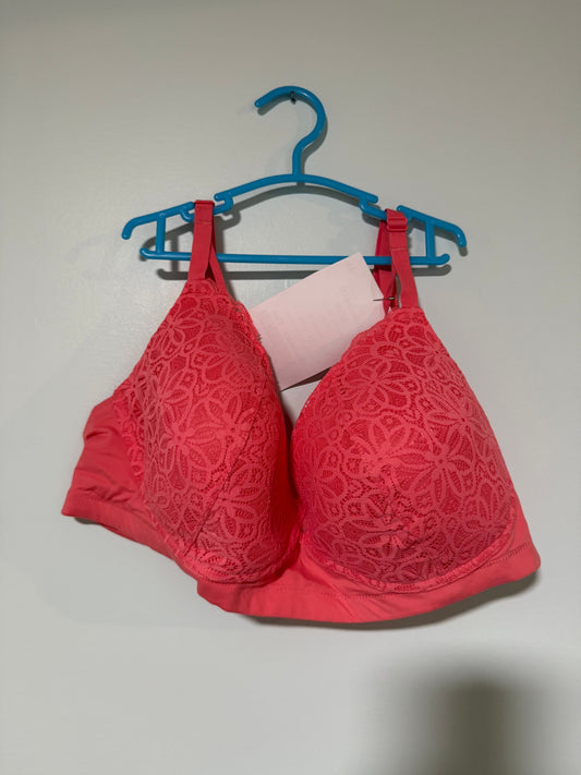 Madien form pink lace Bra Madien form bra pink lace 2xl Bra