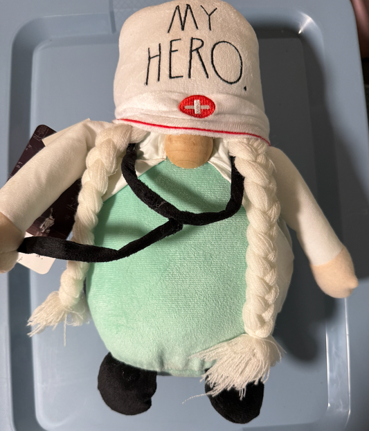 Rae Dunn- Nurse Nurse Rae Dunn gnome tag attached Decor
