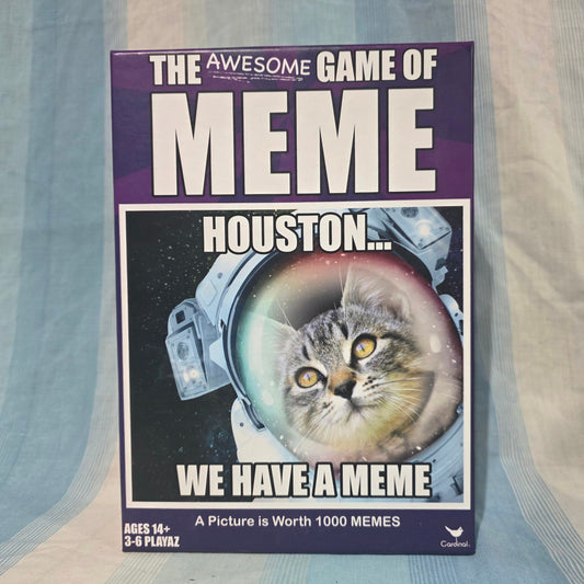 The Awesome Game of Meme by Cardinal Players match picture cards with word cards Games