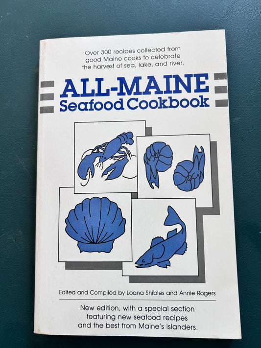 All-Maine Seafood Cookbook Paperback. 185 pages. Book-Adults
