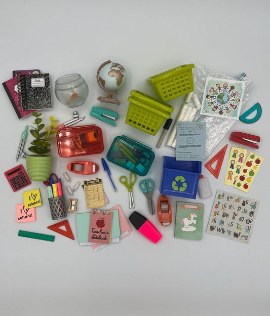 18" Doll Accessories Schoolhouse Accessories for Our Generation Schoolhouse Dolls and Accessories
