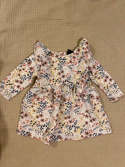 Art Class Linen cotton dress 12 Months