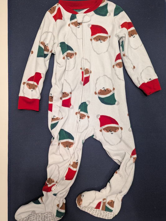 Carter's Carter's 24 Months Fleece Santa Pajamas 24 Months