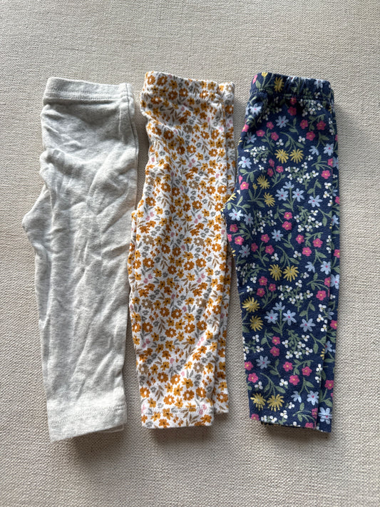 Carters, cat&jack GUC 3-6 month legging bundle 6 Months