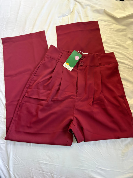 Halara, medium, pants NWT, red loose fit pants Women's - M