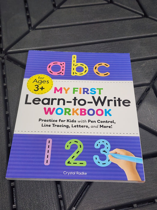 NEW - My First Learn-to-Write  Workbook