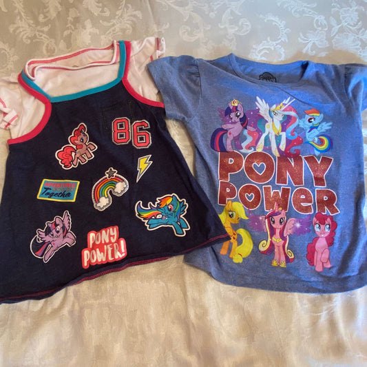 My Little Pony, 3T, short sleeve shirt pony power  3T