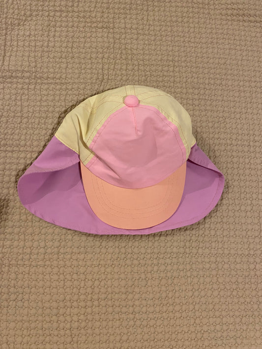 Target One size fits all sun hat with neck guard. Roughly 6mo to 1yr 9 Months