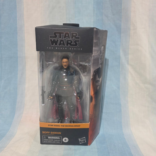 Hasbro Star Wars The Black Series 6 Moff Gideon action figure from The Mandalorian series. Figures and Animals