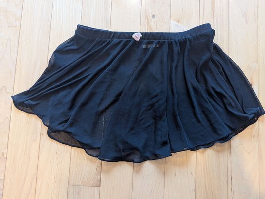 Danskin Now Black Ballet Skirt M 7-8 Ballet-Dance-Gym
