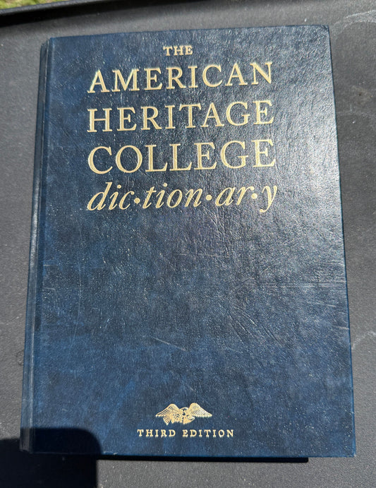 The American Heritage College Dictionary Hardcover book 3rd edition Book-Non-Fiction