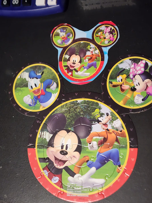 Mickey & Friends Puzzle 24 pc, no box Puzzle