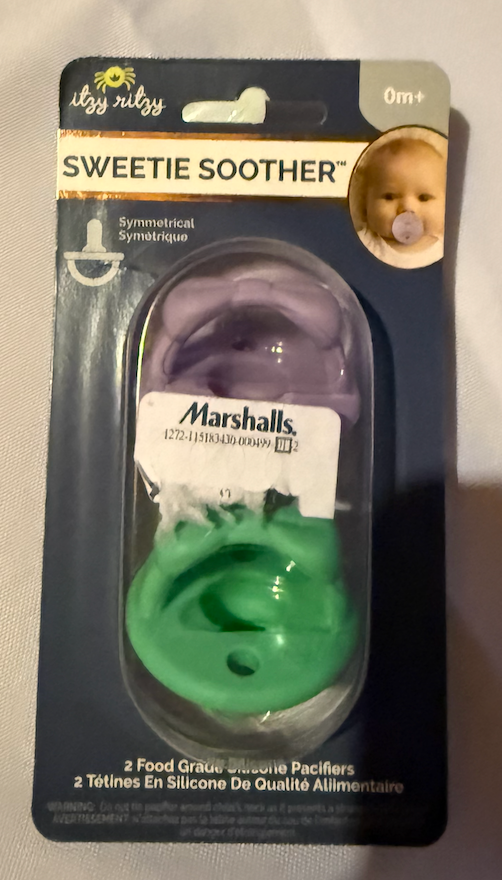 Itzy Ritzy Pacifiers Itzy Ritzy Pacifiers green and purple new in package Nursing