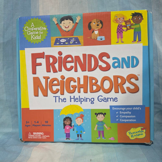 Friends and Neighbors: The Helping Game encourage empathy, compassion, and cooperation Games