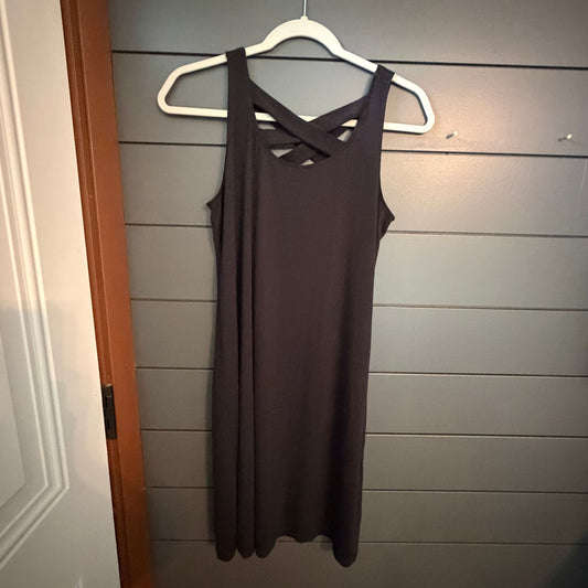 Maurices Dress, black crisscross front and back NWT Women's - S