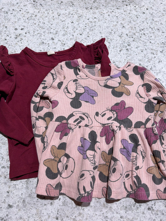 Disney 2 long sleeves 2T